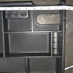 Toyota Tundra 2020 ConsolBlack  Organizer with Mesh Compartments